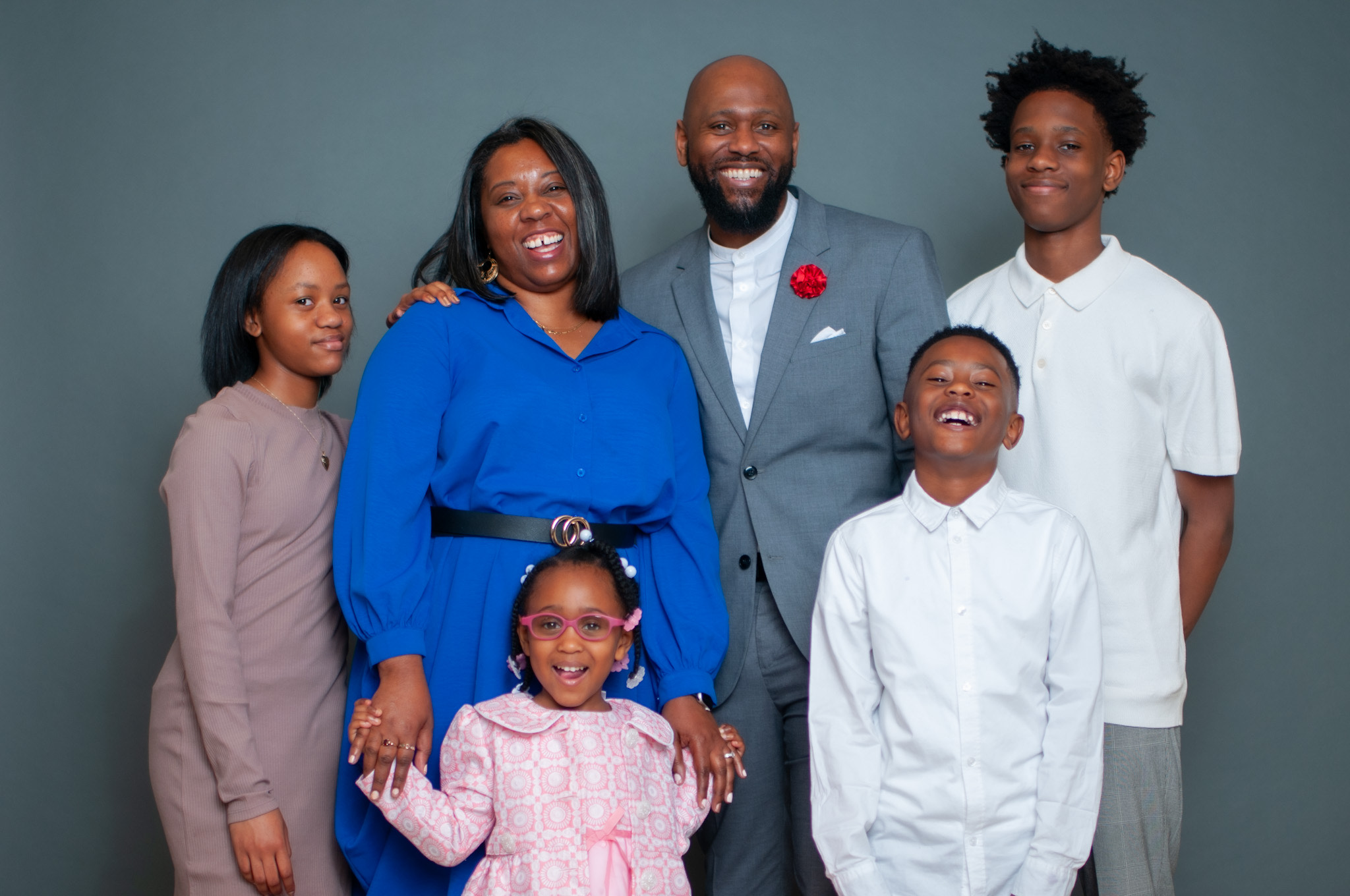 Pastors Chris and Dionne Georges with their four children